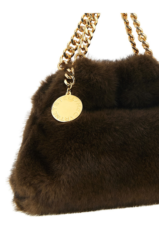 Сумка «Falabella Mini Drawstring», коричневая 7B0144WP07732007
