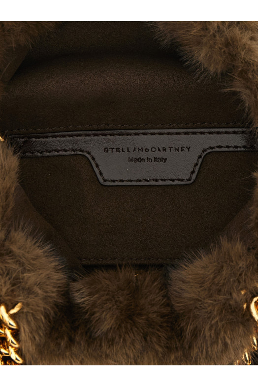 Сумка «Falabella Mini Drawstring», коричневая 7B0144WP07732007