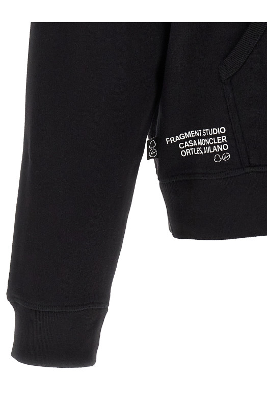 Moncler x Fragment hoodie Black