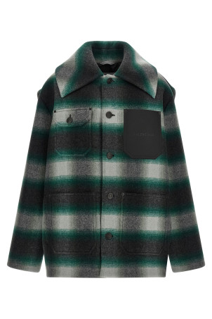 'Workwear Cocoon' jacket Green