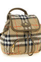 'Horseshoe' mini backpack Beige