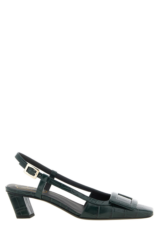 'Belle Vivier' slingback Green