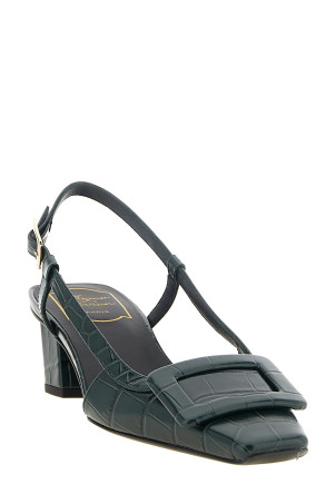 'Belle Vivier' slingback Green