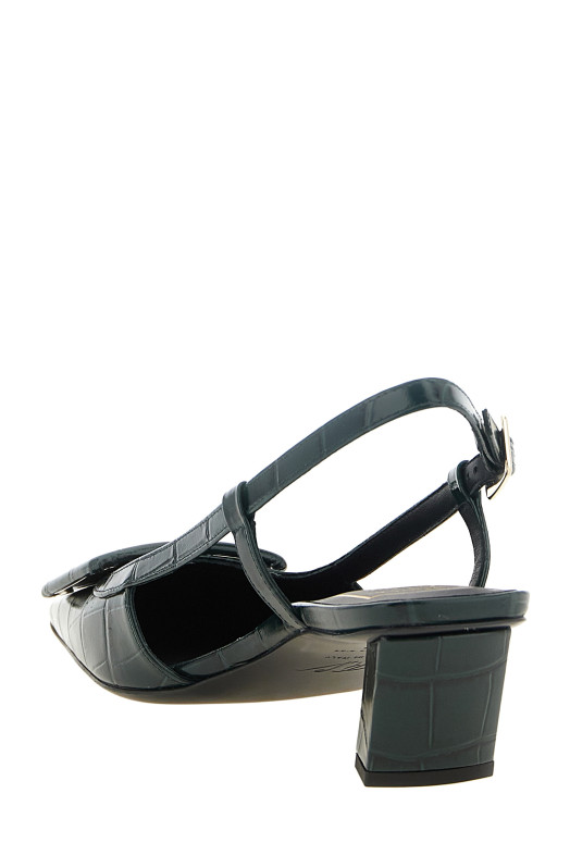 'Belle Vivier' slingback Green