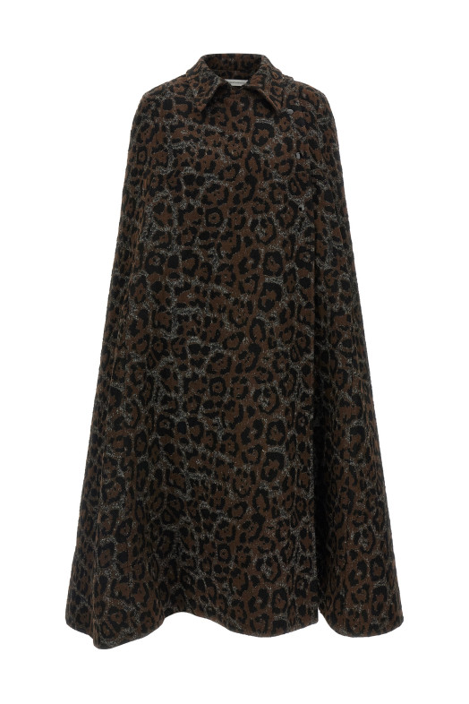 'Leopard' cape Brown