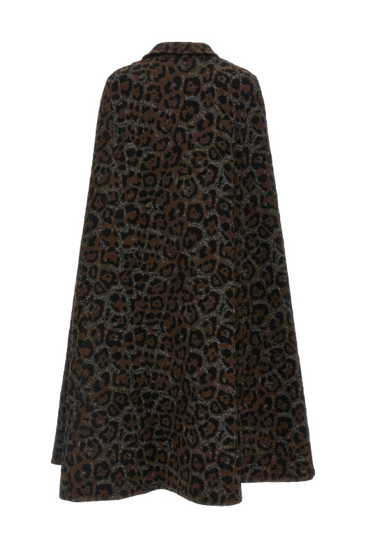 'Leopard' cape Brown