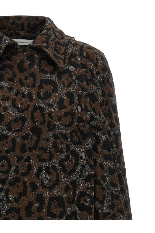 'Leopard' cape Brown