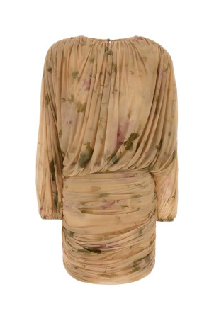 Printed jersey dress Beige MAGDA BUTRYM (202926)