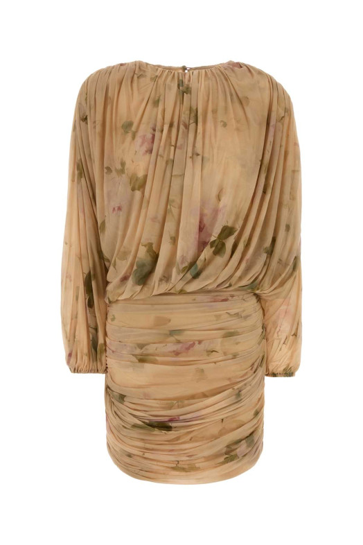 Printed jersey dress Beige MAGDA BUTRYM (202926)