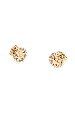 Gold metal Icon earrings TORY BURCH (53422)