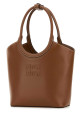 Caramel leather Ivy handbag MIU MIU (5BA330VOLO2E6Y)