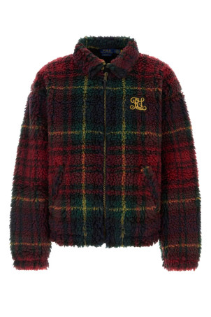 Printed teddy fabric jacket POLO RALPH LAUREN (710B28601)