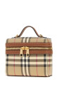 Мини-сумочка «Vanity» из холста с принтом, многоцветная, BURBERRY (8128009)