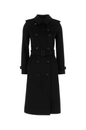 Black cashmere coat Black BURBERRY (8134600)