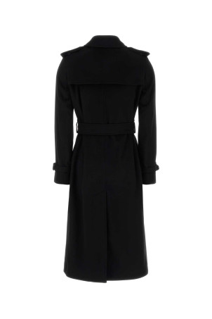Black cashmere coat Black BURBERRY (8134600)