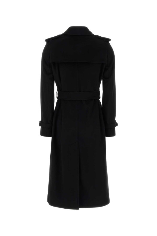 Black cashmere coat Black BURBERRY (8134600)