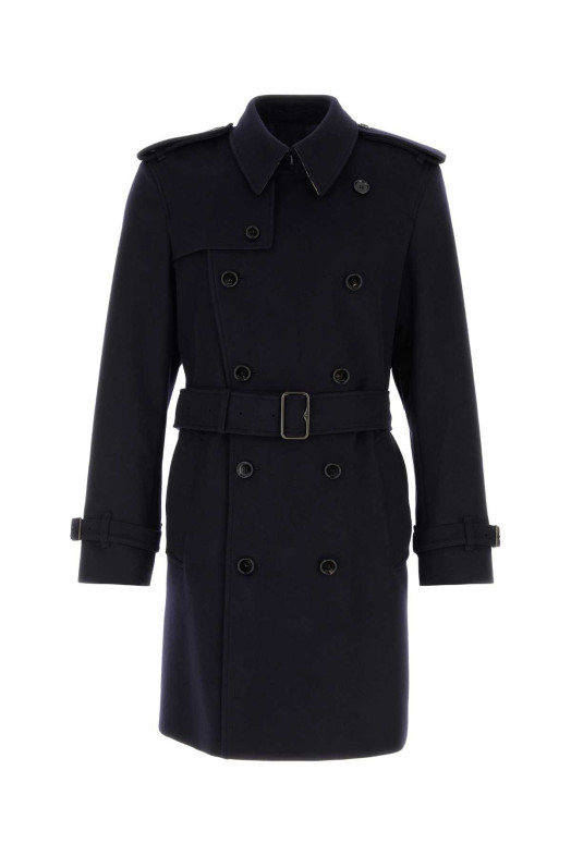 Midnight blue cashmere coat BURBERRY (8135036)