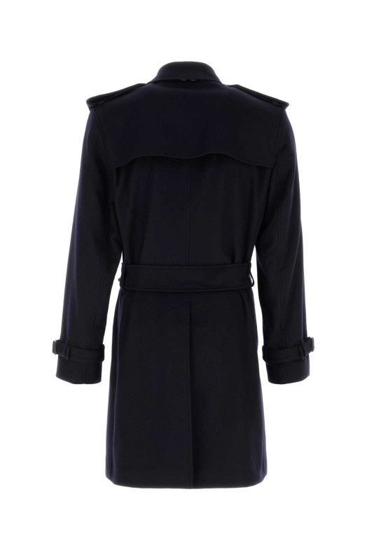 Midnight blue cashmere coat BURBERRY (8135036)