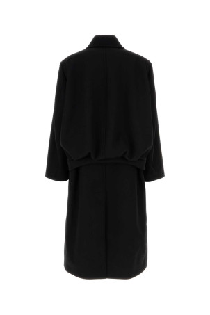 Black wool coat Black BALENCIAGA (A001XFTUU01)
