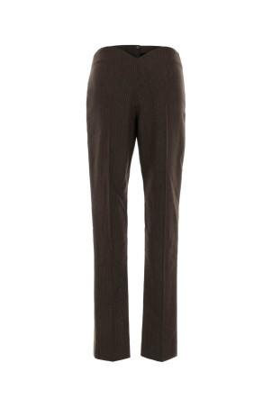 Embroidered wool pant ALEXANDER MCQUEEN (A0075QQJAGL)