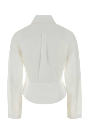 White poplin shirt ALAIA (AA9C1029T611D)