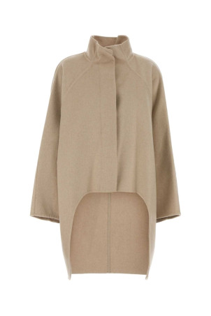 Beige cashmere coat ALAIA (AA9M1207T500D)