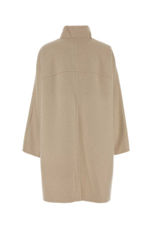 Beige cashmere coat ALAIA (AA9M1207T500D)