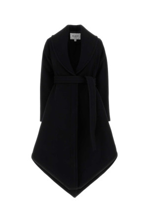 Black wool coat Black ALAIA (AA9M1241W141D)