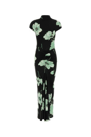 Printed viscose dress ALAIA (AA9R3173J120D)