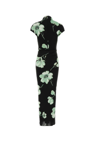 Printed viscose dress ALAIA (AA9R3173J120D)