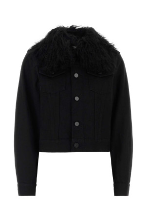 Black denim jacket ALAIA (AA9V1353D003D)