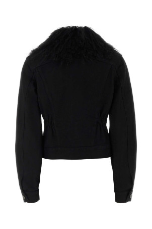 Black denim jacket ALAIA (AA9V1353D003D)