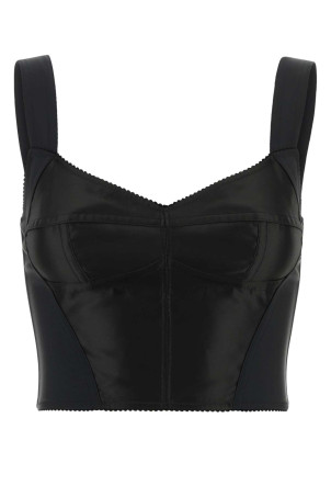 Black stretch nylon blend bodice Black DOLCE & GABBANA (F7W98TGDCRP)