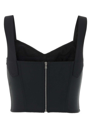 Black stretch nylon blend bodice Black DOLCE & GABBANA (F7W98TGDCRP)