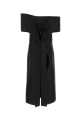 Черное платье из тафты JIL SANDER (J03CT0679J55111)