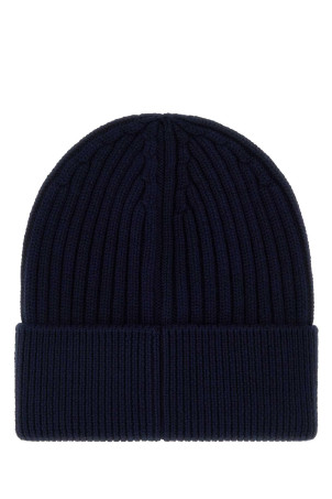 Navy blue wool beanie hat Blue MONCLER GRENOBLE (L20973B0000104761)