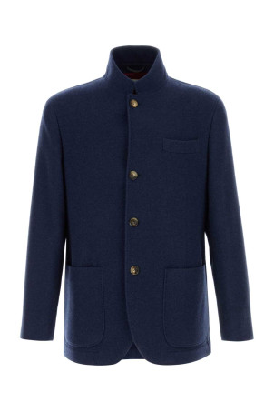 Blue cashmere blazer BRUNELLO CUCINELLI (MT4016265)