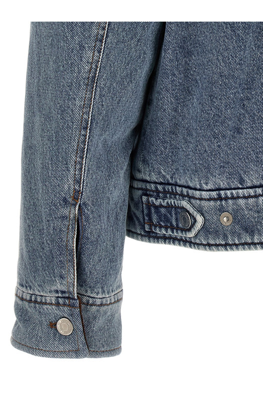 'Ami de Cœur' denim jacket BLUE