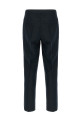 Льняные брюки синего цвета BRUNELLO CUCINELLI MH255E1710C2485