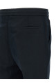 Льняные брюки синего цвета BRUNELLO CUCINELLI MH255E1710C2485