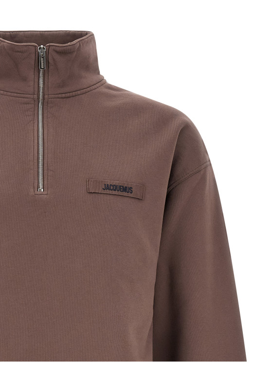 'Le Camionneur Gros-Grain' sweatshirt Brown