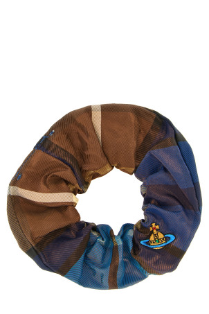'Fraser' small tartan hair elastic Multicolor