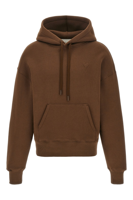 'Ami de Cœur' hoodie Brown