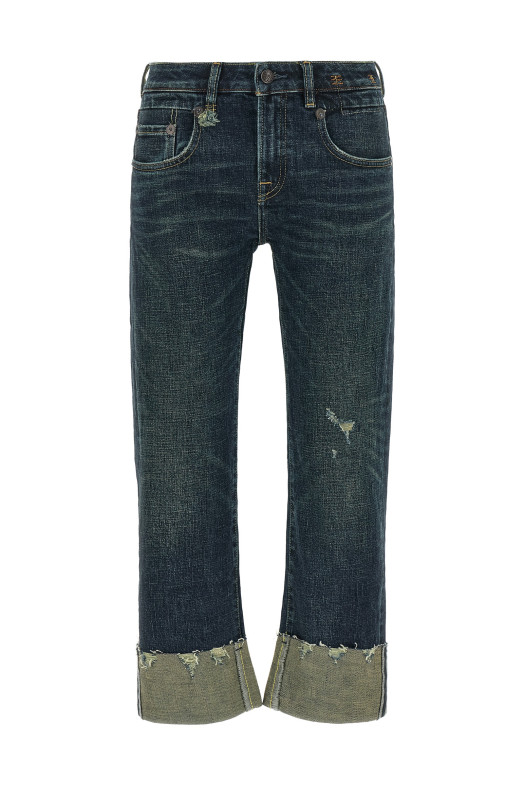 Turn up jeans Blue