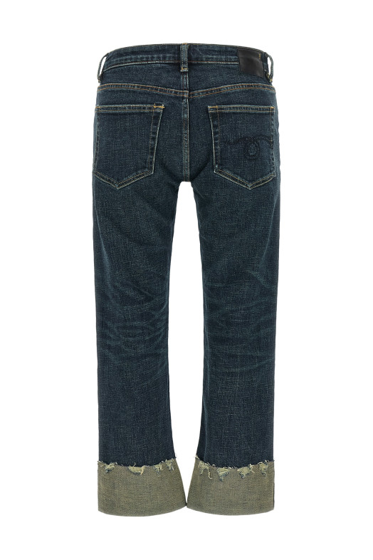 Turn up jeans Blue