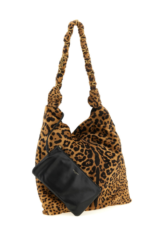 'Amalia' medium shoulder bag Brown