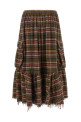 Грузовая юбка коричневого цвета R13 R13WR689R932BRUSTBROWNPLAID