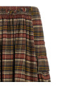 Грузовая юбка коричневого цвета R13 R13WR689R932BRUSTBROWNPLAID