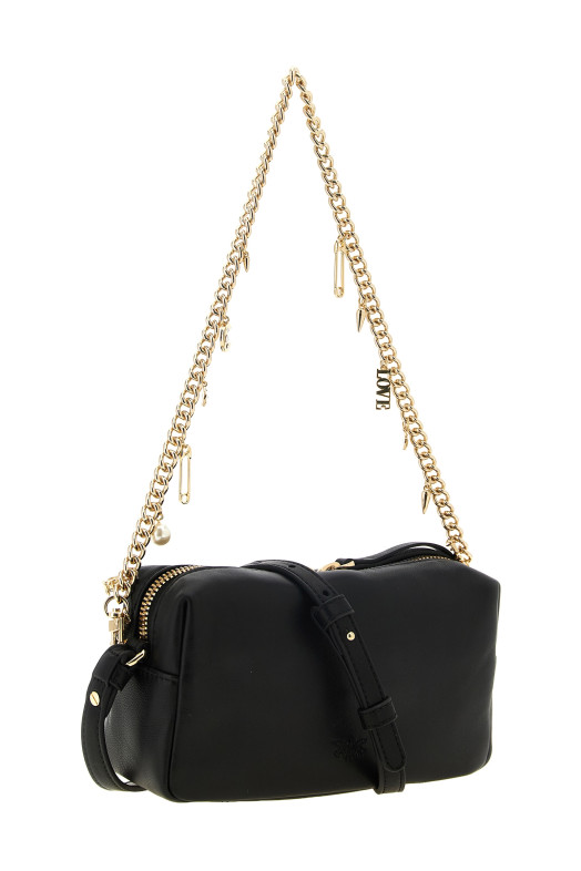 Мини-сумка через плечо «Charms», черная PINKO 107693A0F2Z99Y