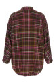 Сорочка зі шарфом, різнокольорова R13 R13WR735R931BBROWNPINKPLAID